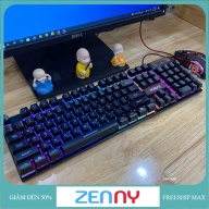 Keyboard - Bộ bàn phím chuyên game KAW K900 có đèn led giả cơ - Loại xịn chuyên dụng siêu nhạy dành cho game thủ - Bảo hành 12 tháng thumbnail