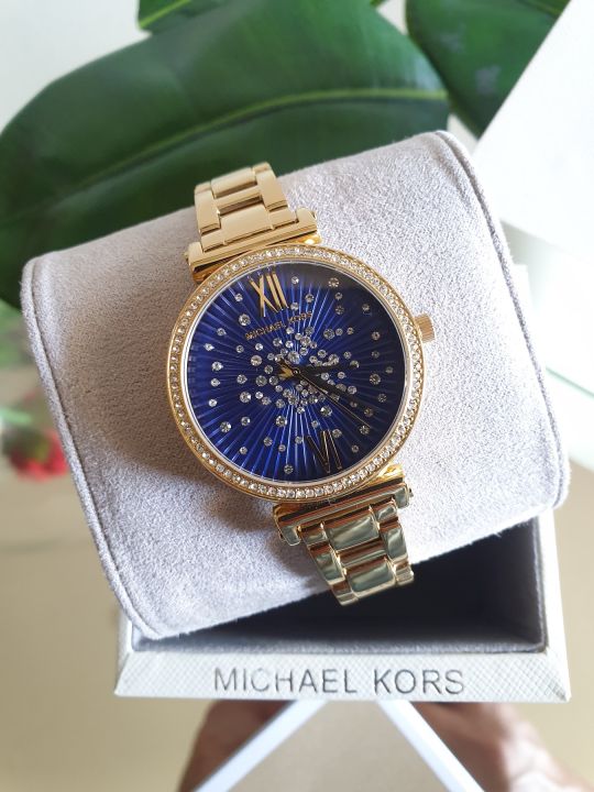 Michael Kors MK3971 Sofie Two Hand Gold Tone Stainless Steel Watch