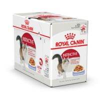 Royal petshop Instinctive pouch jelly อาหารเปียกสำหรับแมวโตวัยทุกสายพันธุ์ 12ซอง/กล่อง 85 g.