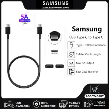 Fast Charging Data Cord USB-C Cable For Samsung Galaxy S23 S22 Ultra S23+  S20 FE