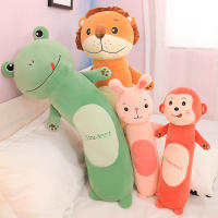 New Plush Toy Cute Cat Dinosaur Strip Large Pillow Sleeping Cushion Cartoon Doll Gift