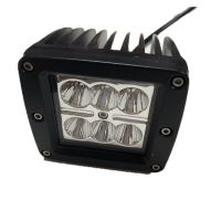 โคมไฟออฟโรดสปอตไลท์บาร์ Led สีขาว18W 9 30V Ip67 6000K สำหรับทางวิบากรถ Atv 202311031