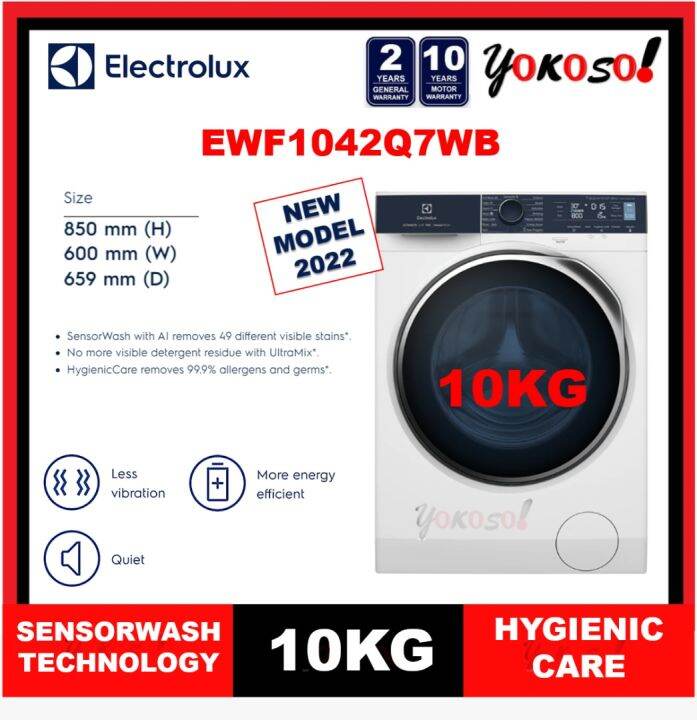 Electrolux EWF1042Q7WB 10kg UltimateCare 700 front load washing machine
