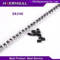 100pcs SR240 DO-214AC SCHOTTKY DIODE SS24 2A 40V SMA SMD New original