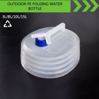 Collapsible Water Container Water Buckets 3L/5L/8L/10L/15L Camping Water Storage Carrier Jug for Outdoors Hiking Survival