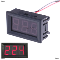 Super AC 70-500V Digital voltmeter LED DISPLAY 2สายไฟ VOLT Test Meter