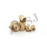 ☎✹◄ 10/25/50pcs M2 M2.5 M3 M4 M5 M6 M8 M10 Solid Brass Pure Copper Metric Thread Injection Molding Knurl Insert Nut Nutsert Embedded