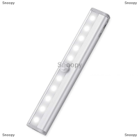 Snoopy ไฟกลางคืน LED เซ็นเซอร์จับการเคลื่อนไหวไร้สาย AAA battrty (ไม่รวม) ตู้ครัวตู้เสื้อผ้าบันไดบันไดโคมไฟกลางคืน