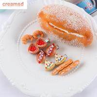 CREAMSD กิ๊บติดผมปลอมน่ารักสำหรับเด็กผู้หญิง,กิ๊บติดผมปากเป็ดปิ่นปักผมฮอตดอกครัวซองต์กิ๊ฟหนีบผมเกาหลี