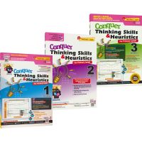 [Spot]SAP conquer thinking skills &amp; heuristics grades 1-3 math series thinking and exploration 3 Singapore primary school math teaching aids English Workbook