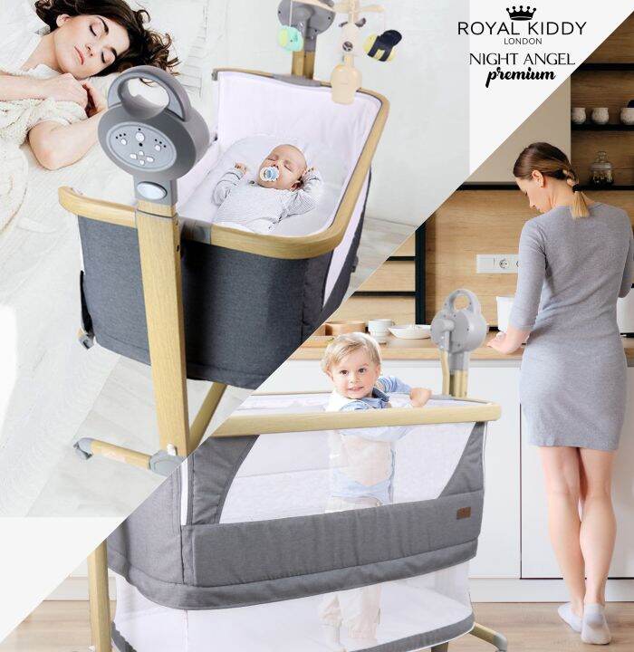 [ROYAL KIDDY LONDON] PREMIUM & HIGH QUALITY BABY COT BABY SWING PLAYPEN