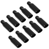 [HOT] 10Pcs Black Home Beer Faucet Tap Protective Cap Plug Cover Beer Production Accessory