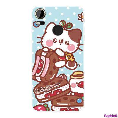 เคสน่ารักของ SOPH Chaoan สำหรับ HTC Desire 10 PRO TMGJT เคส TPU ซิลิคอนนุ่มรูปแบบเคสโทรศัพท์