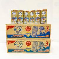 HI-Q Super gold UHT 180มล. 1ลัง( 27 กล่อง) วันหมดอายุ 04/04/2024