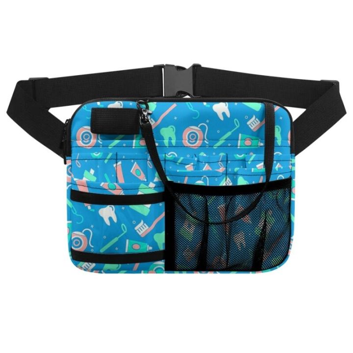 twoheartsgirl-กระเป๋าคาดเอวพยาบาลเครื่องมือถุงผ้าเก็บของสากลกระเป๋าจุของได้มากการปฏิบัติได้
