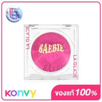 LA GLACE Baebie Vibes Cream Blush Baebie In Love 4g ครีมบลัชเนื้อสมูทเฉดชมพูอมม่วงจาก Laglace