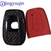 ┇♦ jingyuqin 2/3 Buttons Carbon Fiber Key Case Cover For Toyota Camry 2017 2018 CHR Prius Corolla RAV4