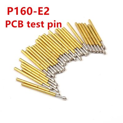 【LZ】 100PCS P160-E2 Conical Spring Test Probe Needle Tube Outer Diameter 1.36mm Total Length 24.5mm PCB Probe