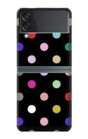 เคสมือถือฝาหลังมือถือ Samsung Galaxy Z Flip 3 5G ลายสีสันลายจุด Colorful Polka Dot Case For Samsung Galaxy Z Flip 3 5G