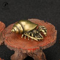 【CC】♗﹍♨  Hermit Crab Figurines Sea Statues Desktop Ornaments Office Decorations Crafts Accessories Gifts