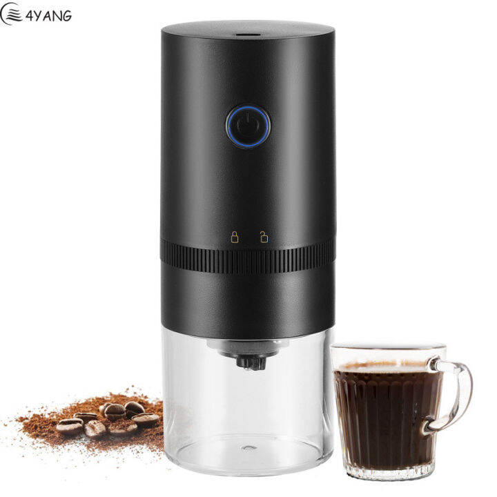 portable burr coffee grinder