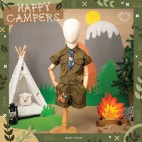 HAPPY CAMPERS - SHIRT + SHORTS 04 กระเป๋า