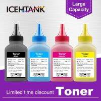 ICEHTANK 4โทนเนอร์สีผงสำหรับ Samsung CLT-404S CLT-K404s Xpress C430w C480w C430 SL-C430w เครื่องพิมพ์ C480fw 160กรัม