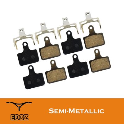 4 Pairs Semi - Metallic bicycle DISC BRAKE PADS for SHIMANO Ultegra R9170 R8070 R7070 RS805 RS505 XTR M9100 / K02S REPLACEMENT