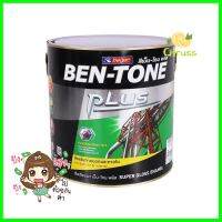 สีน้ำมัน BEGER BEN-TONE PLUS #G-101 สีขาว 1 แกลลอน (3.8 ลิตร)ENAMEL PAINT BEGER BEN-TONE PLUS #G-101 WHITE 1GAL **จัดส่งด่วนทั่วประเทศ**