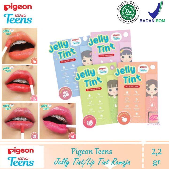 PIGEON TEENS Jelly Tint Banyak Varian Warna Lip Tint Remaja! BISA DIGUNAKAN UNTUK PIPI JUGA