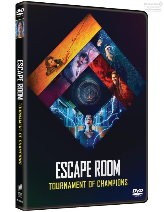 ดีวีดี Escape Room: Tournament Of Champions /กักห้อง เกมโหด 2: กลับสู่เกมสยอง (SE) (DVD มีเสียงไทย มีซับไทย) (แผ่น Import) (Boomerang)