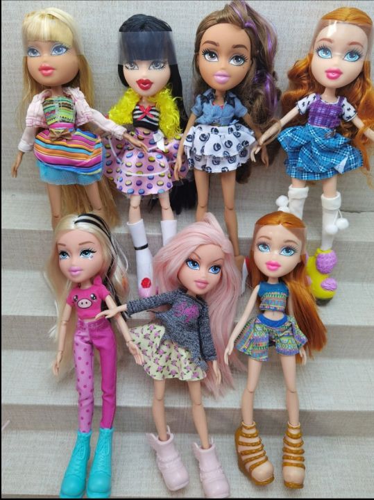 ตุ๊กตาชุดสำหรับตุ๊กตาข้อหลายแบบดั้งเดิมสำหรับ-bratz-ของเล่นแบบชุดสะสม-diy-qianxun-yalisha-yuyu