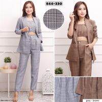 Instore88 - OVERALL 3IN1 SET BLAZER + LONGPANTS + INNER ZRA 330