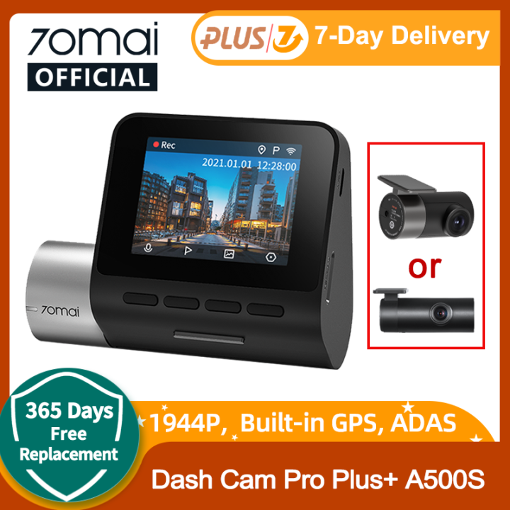 70mai Dash Cam Pro Plus A500S 1944P ADAS GPS Camera 70mai A500S Car DVR ...
