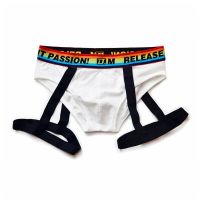Male Underwear Ropa Interior Hombre Personanity Gay Sexy Underwear Men Cotton Briefs Underpants Cueca Masculina Slip Homme