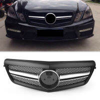 ตะแกรงตะแกรงหม้อน้ำแนวสปอร์ตสไตล์ใหม่สำหรับ W212 Mercedes Benz E-Class S212 2010 2011 2012 2013พลาสติก ABS สีดำด้านพร้อมการรับประกันโลโก้ดาว