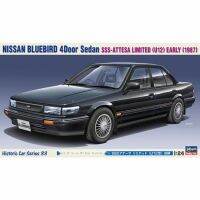 HASEGAWA 1/24 Nissan Bluebird ประกอบโมเดล4คันรู้สึกว่า SSS-21133แอทเทซาของเล่นแบบชุดสะสมประกอบที่ได้รับการบูรณะอย่างสูง