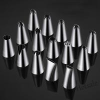 【Ready Stock】 ☃◊❉ E05 Seamless Pastry Nozzles Cake Decorating Tools Flower Icing Piping Nozzle Cream Cupcake Tips Baking Accessories 1A 2B 2C 4B