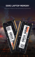 Kingspec DDR3 1600 Cho Máy Tính Xách Tay 12800U Thẻ Nhớ Để Bàn, Hạt Hai Mặt