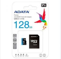 ADATA (เมมโมรี่การ์ด) 128GB รุ่น Premier Micro SDXC With SD Adapter (ADT-DX128GUICL10A1)