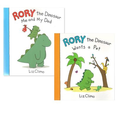 English original Rory the dinosaur Roy little dinosaur Series 2 Volume healing comic childrens picture story book Liz crimo Liz climo