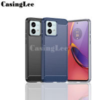 เคส Motorola Moto G84สำหรับ เคสคาร์บอนไฟเบอร์ซิลิโคน TPU นิ่มกันรอยนิ้วมือป้องกันครอบสำหรับ เคสมือถือฝาหลัง Motorola Moto G84