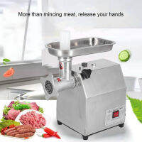 【สินค้าขายดี】Electric Sausage Machine มัลติฟังก์ชั่สแตนเลสเครื่องบดเนื้อบ้านเครื่องบดเนื้อสัตว์เชิงพาณิชย์ไฟฟ้าเครื่องไส้กรอก EU Electric Meat Grinder 220V