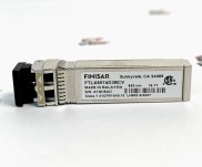 GENUINE FINISAR 10G SFP SR Y3KJN 0Y FTLX8574BCV SFP+SR SW 10Gb S 850Nm