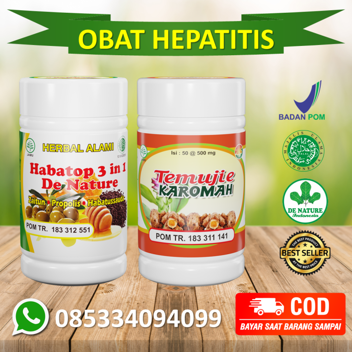 Obat Hepatitis Liver Penyakit Kuning Herbal Kapsul Habatop 3 In 1