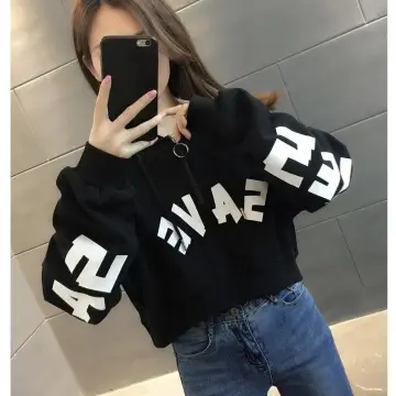 Jual Baju Crop Hoodie Terbaru - Sep 2023 | Lazada