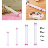 Non Stick Rolling Pin Professional with Thickness Rings Fondant Baking Pie