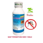 Thuốc diệt muỗi côn trùng Map permethrin 50EC Anh Quốc hàng y tế 100ml