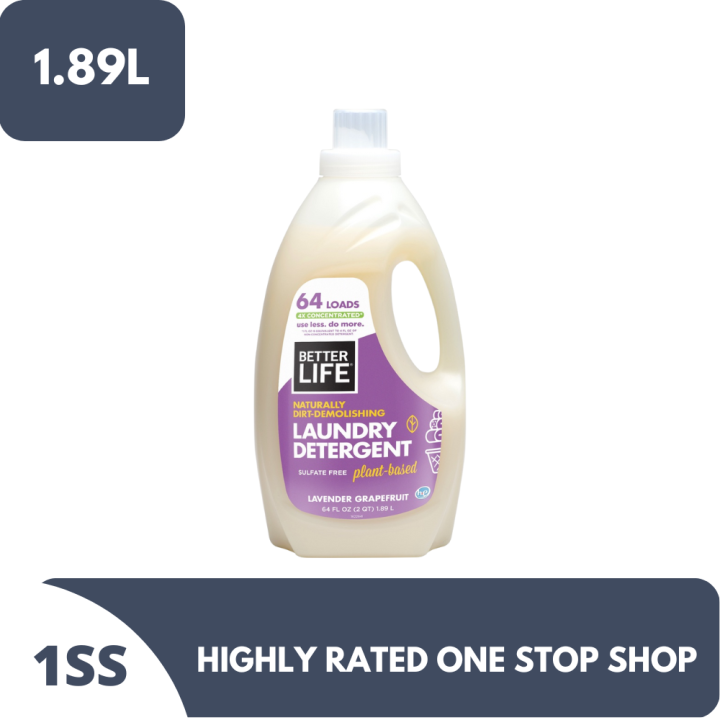 Better Life Laundry Detergent Lavender Grapefruit 1.89L Lazada PH