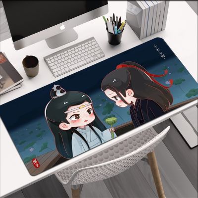 Mo Dao Zu Shi Anime Mouse Pad Laptop Accessories Gaming Large Mousepad Deskmat Keyboard Mat Desk Protector Gamer Pc Mause Mats